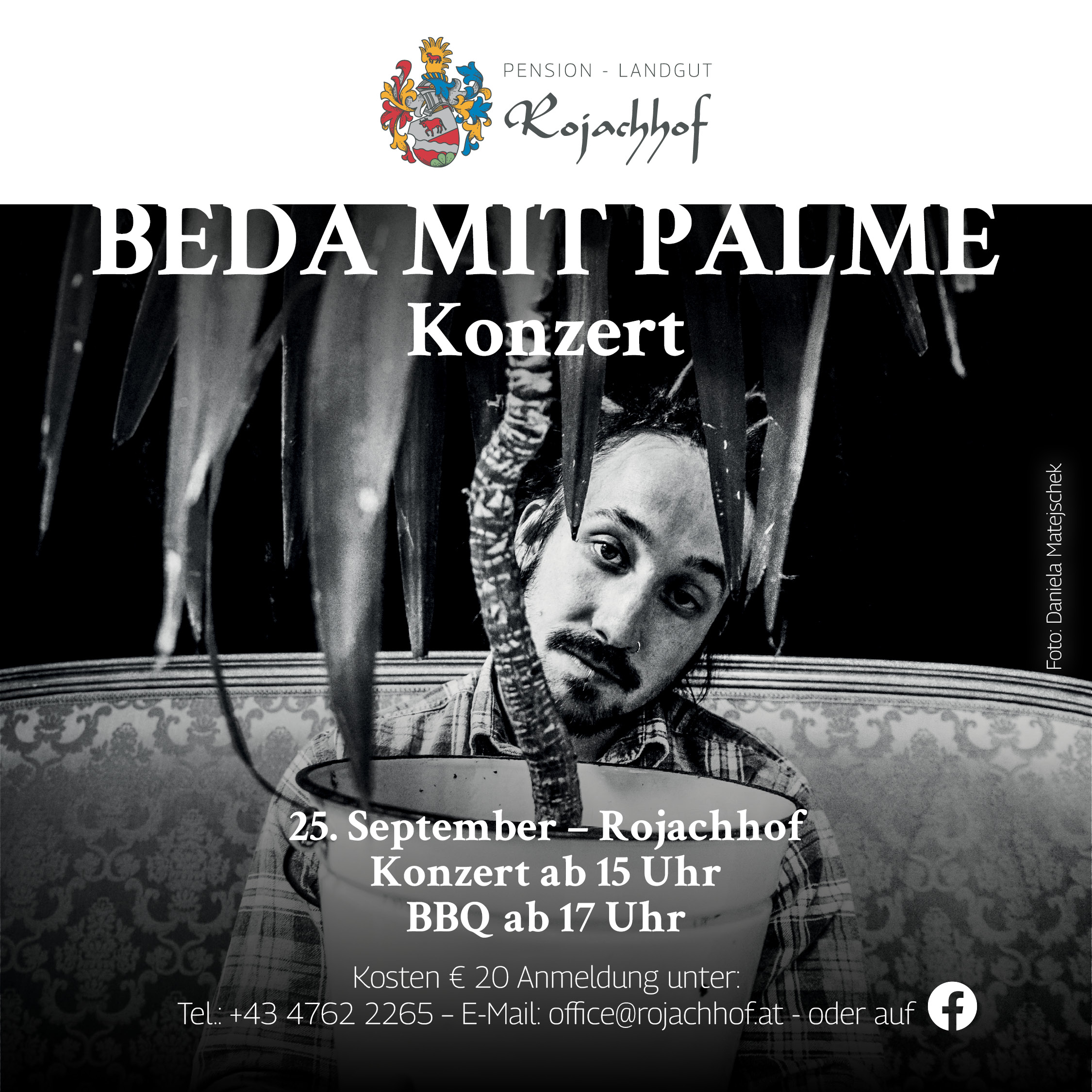 Beda mit Palme 2022 Quadratisch