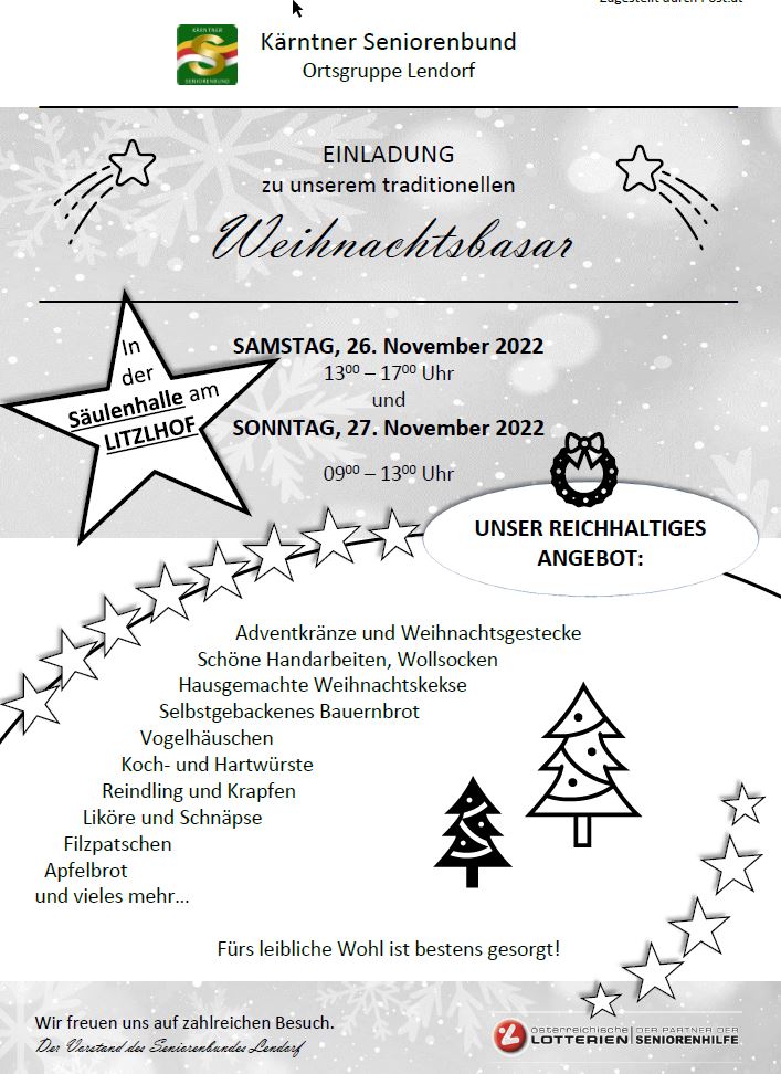 Weihnachtsbasar 2022